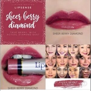 SeneGence LipSense Vintage & Retired Sheer Berry Diamond Lip Gloss NWT!